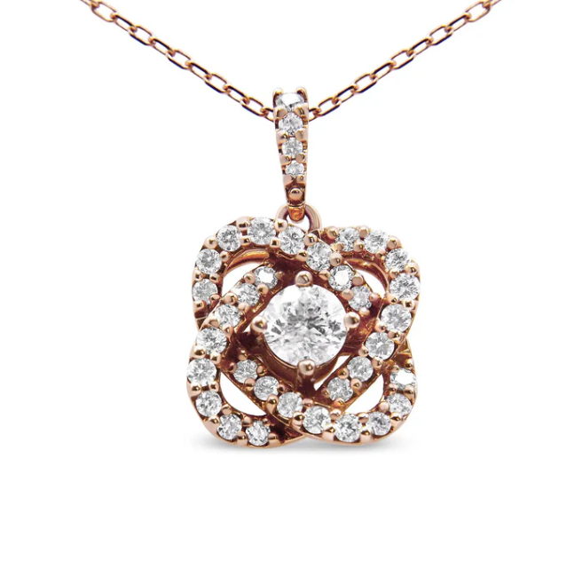 a pendant necklace