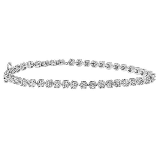 white gold bracelet