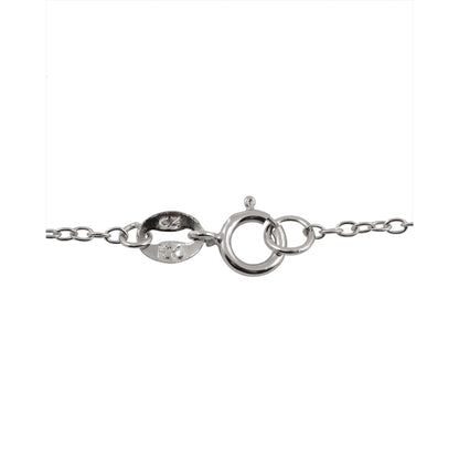 Collette Z Sterling Silver Clear Cubic Zirconia Two Strand Necklace