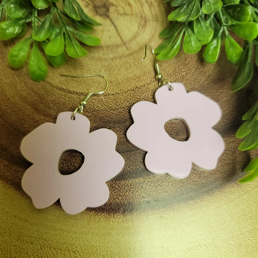 Boho Flower - Light Purple | Dangle Earrings